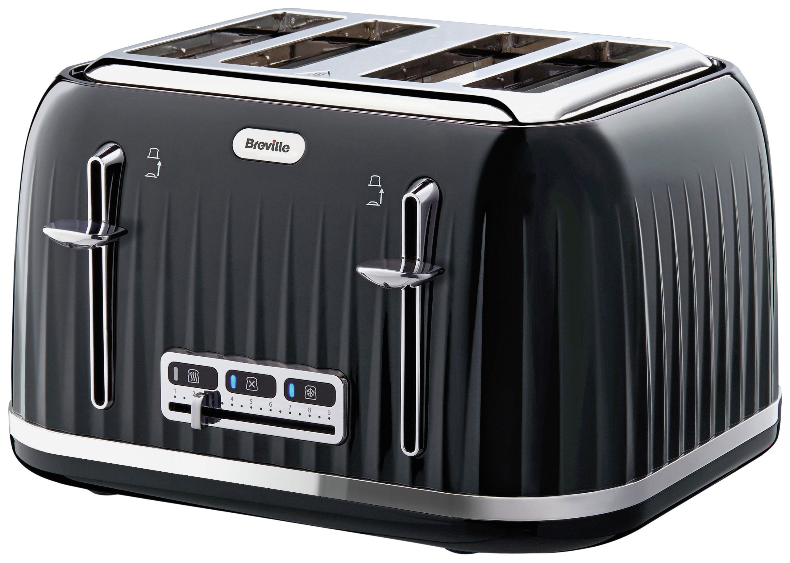 Breville VTT549 4 Slice Toaster in Polished Stainless Steel
