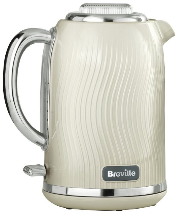Breville Breville Flow VKT091 Rapid Boil Illuminating Kettle 1.7L Mushroom Cream 