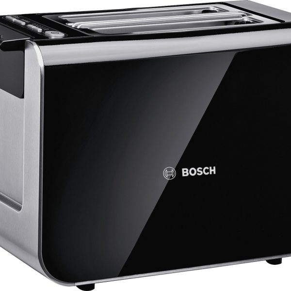 Bosch Styline TAT8613GB 2 Slice Toaster - Black - JSGamilton